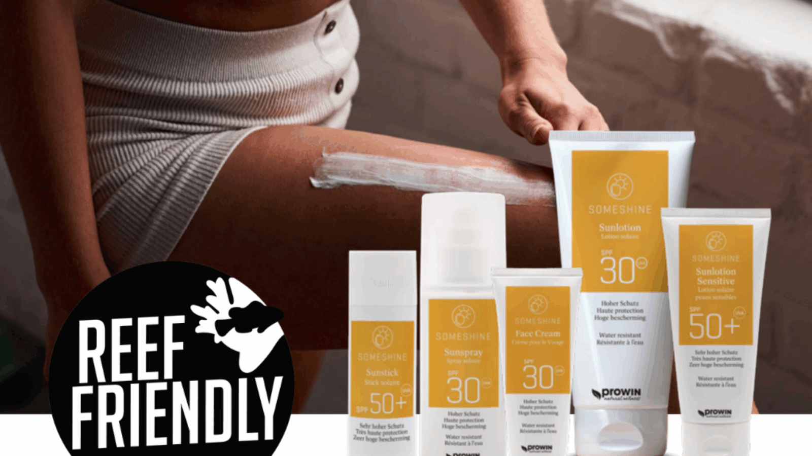 gamme someshine protection solaire naturelle et reef friendly