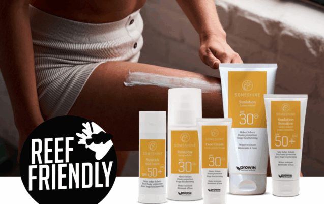 gamme someshine protection solaire naturelle et reef friendly